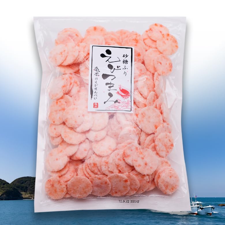 Amazon.co.jp: 亀本のえびせん 砂糖ふり 320g えびせんべい お菓子