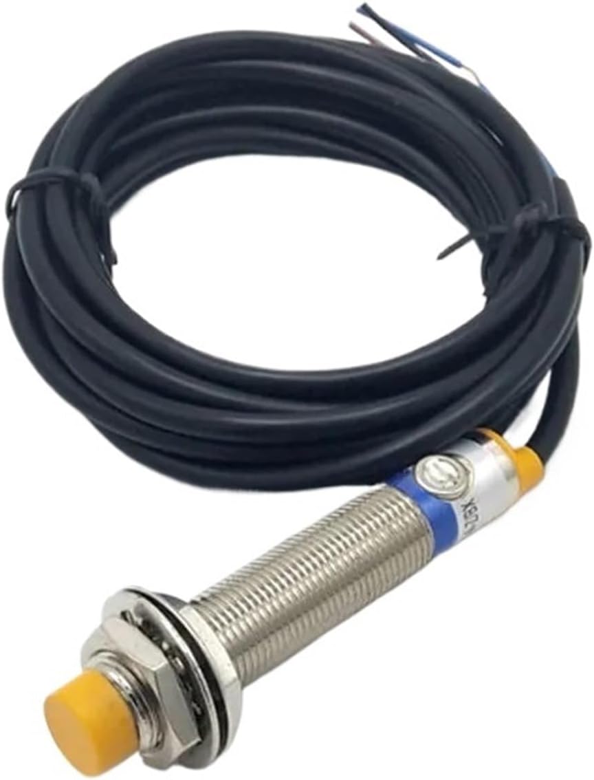 LJC12A3-A-Z/BX/AX/BY/AY Approach Sensor Cylindrical Capacitive Proximity Switch 5mm Detecting Distance NPN/PNP NO/NC DC6-36V (Color : LJC12A3-5-Z AY)