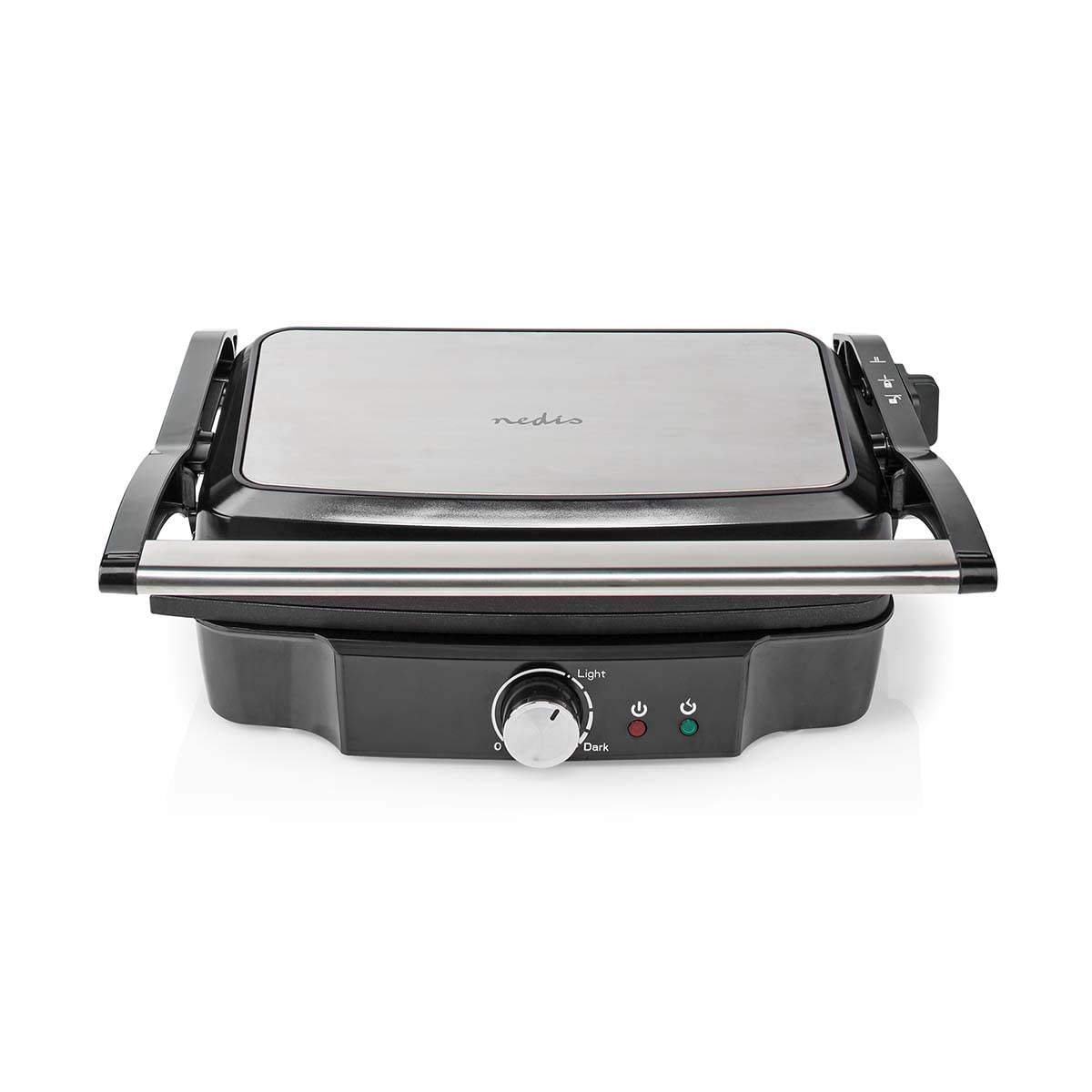 Parrilla de Contacto | 1500 W | 27.8 x 17 cm | Control de temperatura ajustable | Acero inoxidable/Plástico