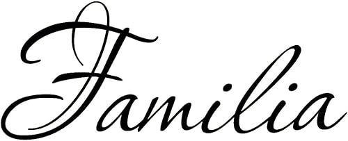 Vinilo decorativo para pared de Familia con texto en inglés "Sayings Family Room"