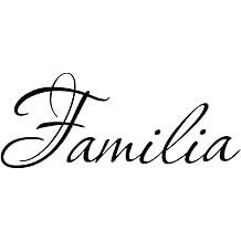 Familia Wall Decal Spanish Wall Decals Sayings Family Room Stickers Sayings VWAQ-123