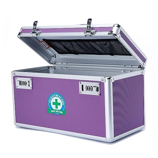 Can i put pill box in luggage Childproof Locking Medication Storage Box