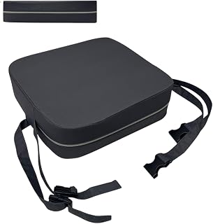 Asiento elevador para silla de cocina, asiento elevador para mesa de comedor, cojín ajustable que aumenta la altura para cocina, restaurante, comedor, barbería