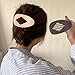 Atoden Large Flat Round Hair Clips Oval Claw Clips for Thick Medium Thin Hair 6Pcs Non Slip Strong Hold Barrettes Duckbill Accessories for Women Girls Matte Solid Neutral Color