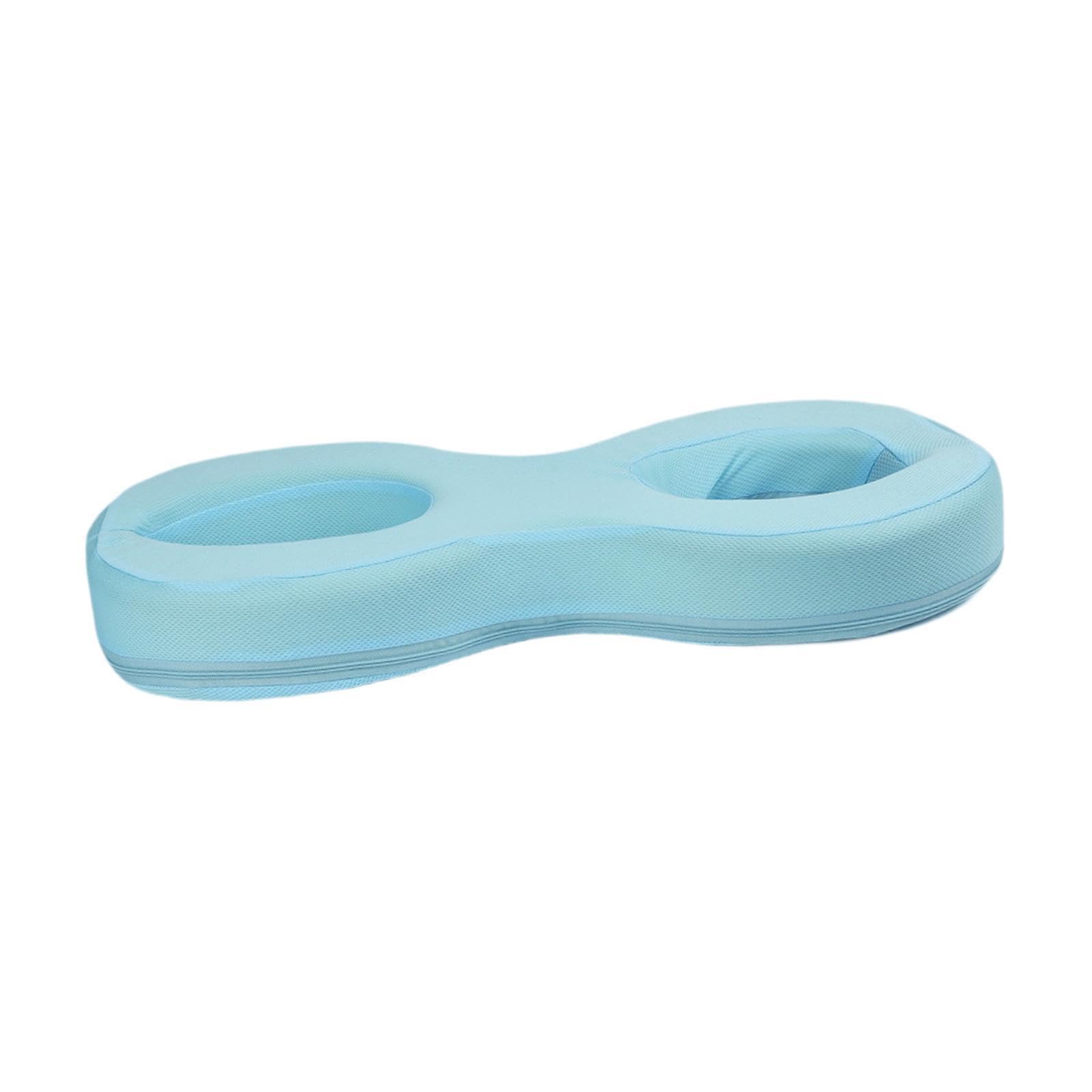 Oreiller pour piercing d'oreille ergonomique coussin de mousse à mémoire pour dormir sur le côté