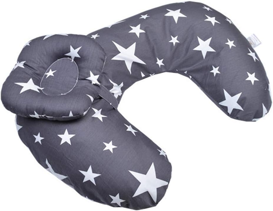 XIAOXIA Nursing Pillow Comfortable Breastfeeding Pillow with Detachable Headrest Baby Head Support, Multifunctional Feeding Pillow,22