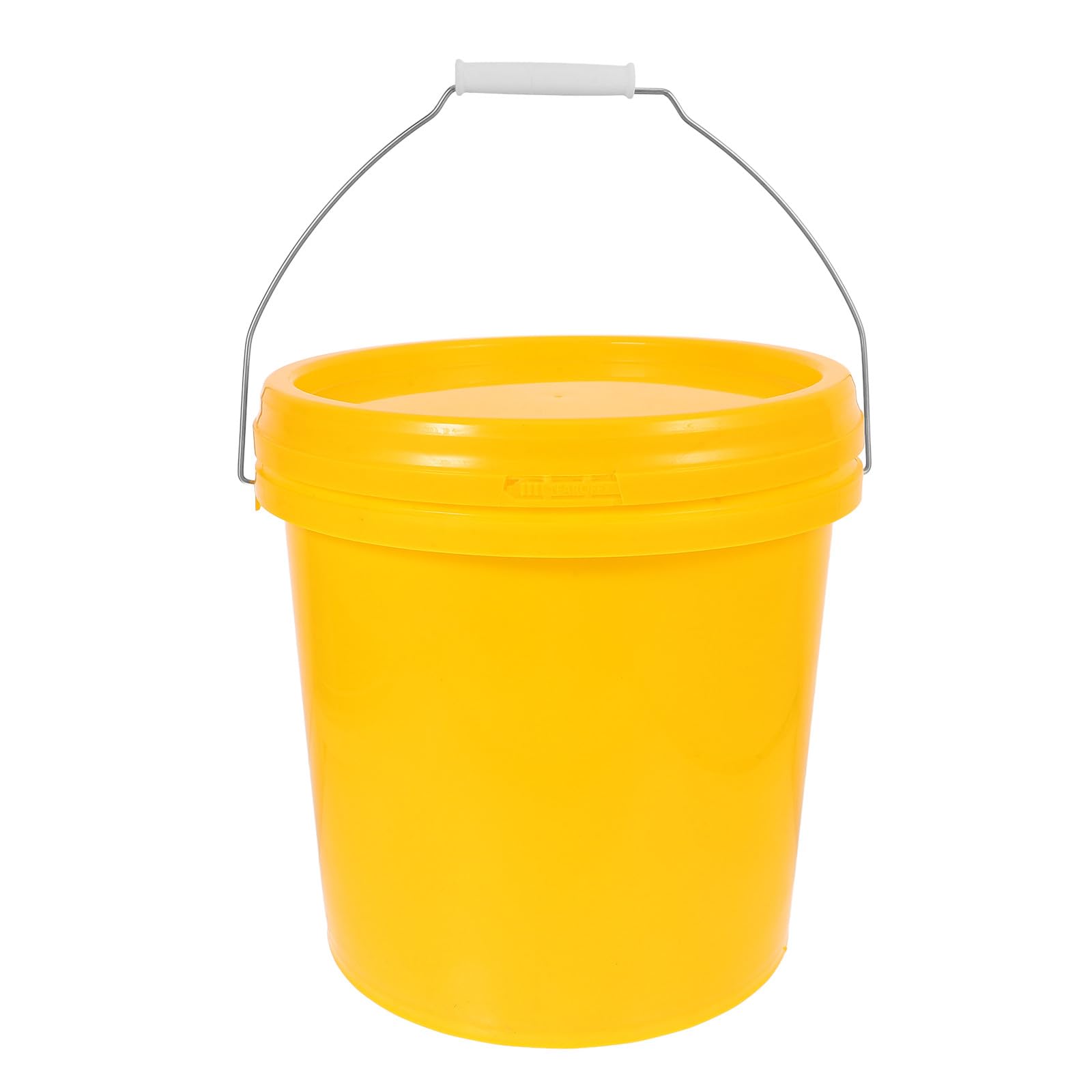 VALICLUD Cubo de Fermentación de 10L Apto para Alimentos Plástico Seguro Tapa Hermética y Asa para Elaboración Casera de Vino Cerveza y Fermentados Domésticos
