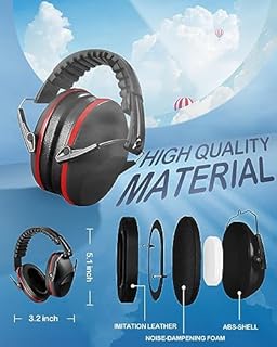 MOXTOYU Kids Ear Defenders 3-16 Years Noise Cancelling Headphones for Children, Safety Ear Muffs for Autism, Sensory & ADHD, Toddler to Teen Hearing Protection for School, Travel, Sleep (Boy & Girl)