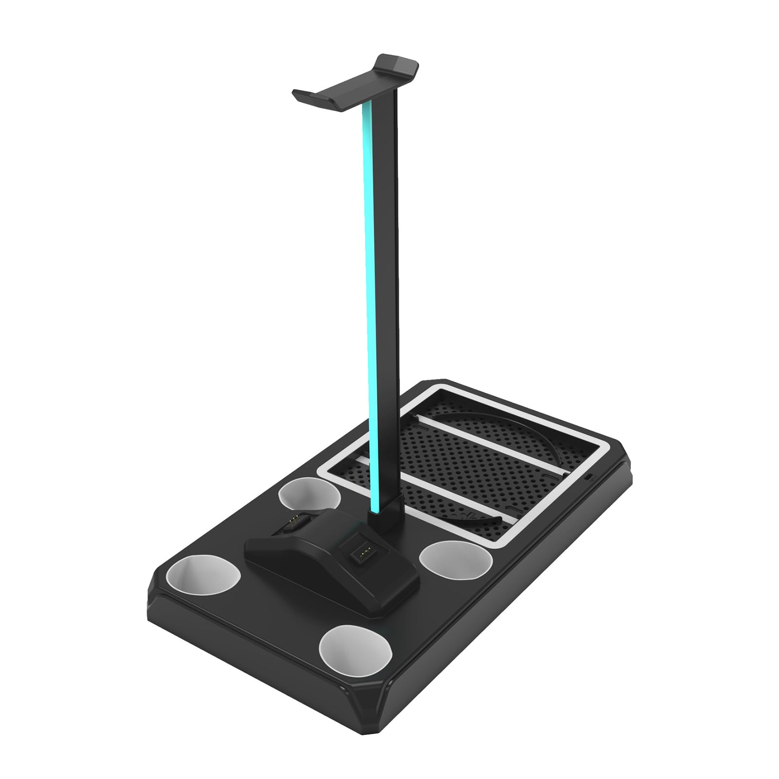 Konsole Vertikaler Ständer LED LED Basis Wärmeableitung Dock Ständer Ladestation für Spielmaschine Spielkonsole Lüfter
