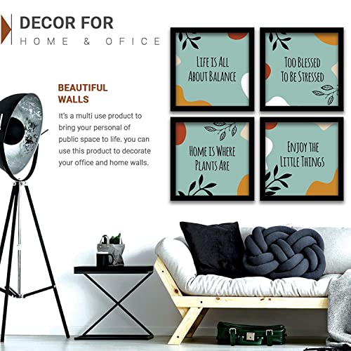 Image of kotart - Frames for Wall Decor - Motivational Quotes (Art 7, 13x13 inch)