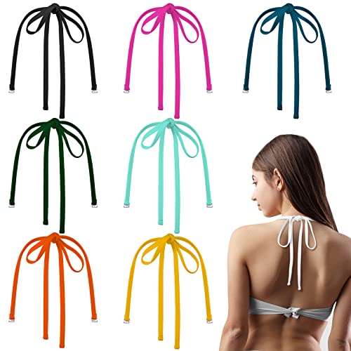 La mejor selección de Tirantes para Niña favoritos de las personas. 40 Eurzom Tirantes de Traje de Baño con Cuello Halter Correas de Traje de Baño Ajustables de Repuesto Tirantes de Sujetador Desmontables Repuesto para Mujeres Niñas (Colores...