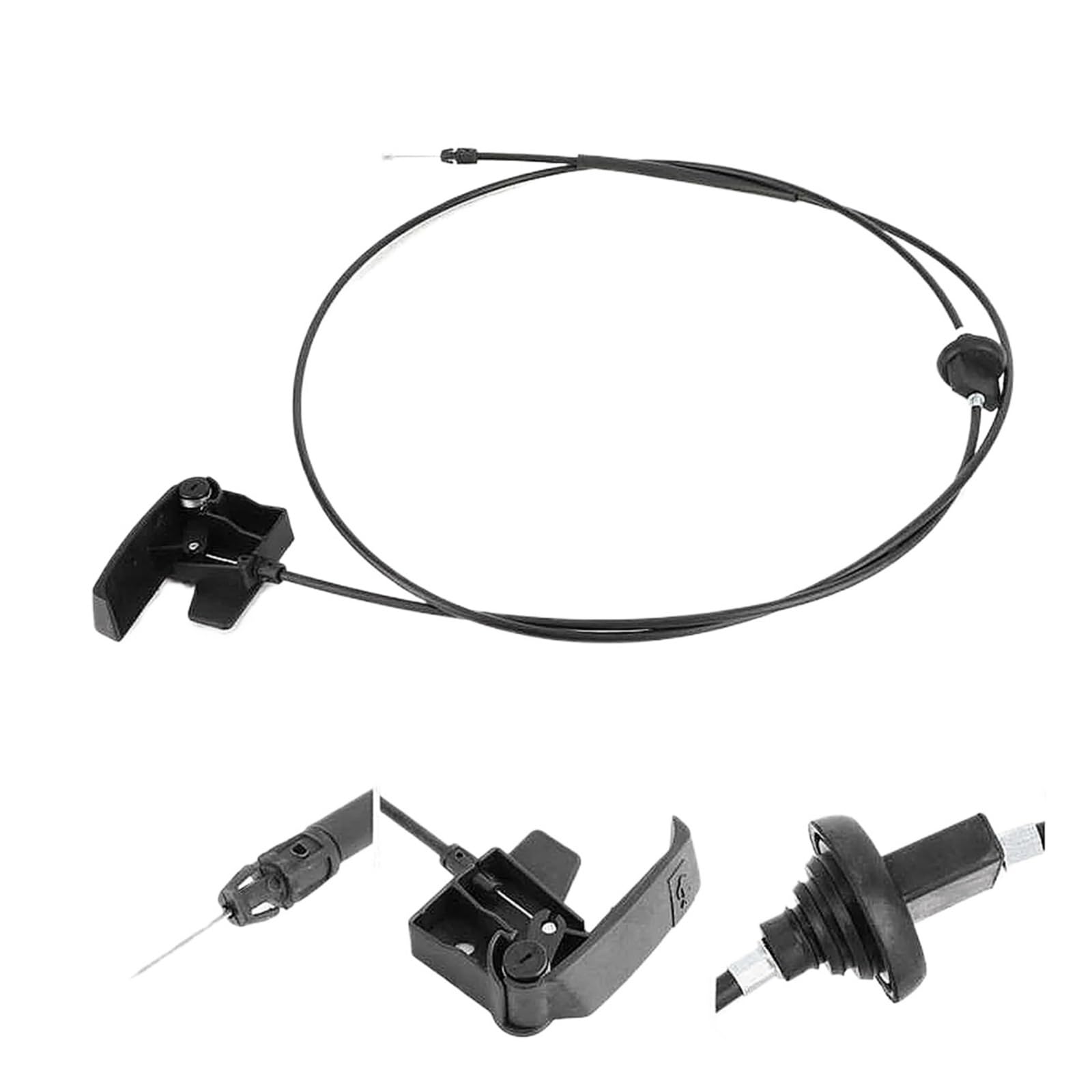 Clips De Maintien De Tige De Capot Partsline - Compatible Seat, Skoda, VW - Référence 1U0823570A - 7