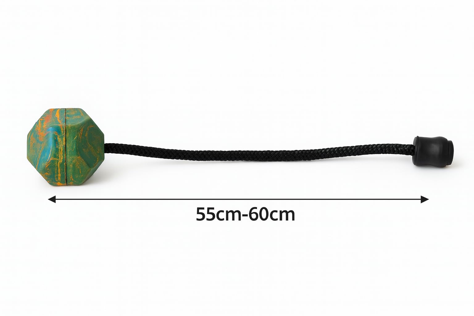 Köpek Oyuncağı 6cm Sekizgen Kauçuk Stoperli Top – Ultra Series