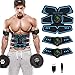 Ben Belle ABS Stimulator Muscle Toner Abdominal Toning Belt Workouts Portable EMS Training Home Office Fitness Equipment for Abdomen/Arm/Leg Training(USB Charging)