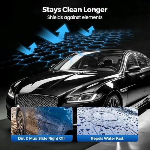 PTZ Crystal Serum 100ml - 9H Graphene Ceramic Coating for Cars - Advanced Car Coating Spray for Shine & Protection - Long Lasting Nano Quick Coat Restore & Paint Sealant - Pro Ptz Crystal Serum