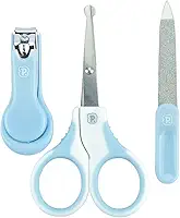 Pimpolho Kit de Cuidado com Bebe 3 Peças Azul