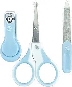 Pimpolho Kit de Cuidado com Bebe 3 Peças Azul