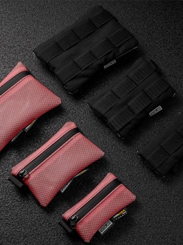 Conjunto de bolsa de armazenamento TACTICAL GEEK A5 EDC, bolsa de gadget Molle EDC, bolso utilitário