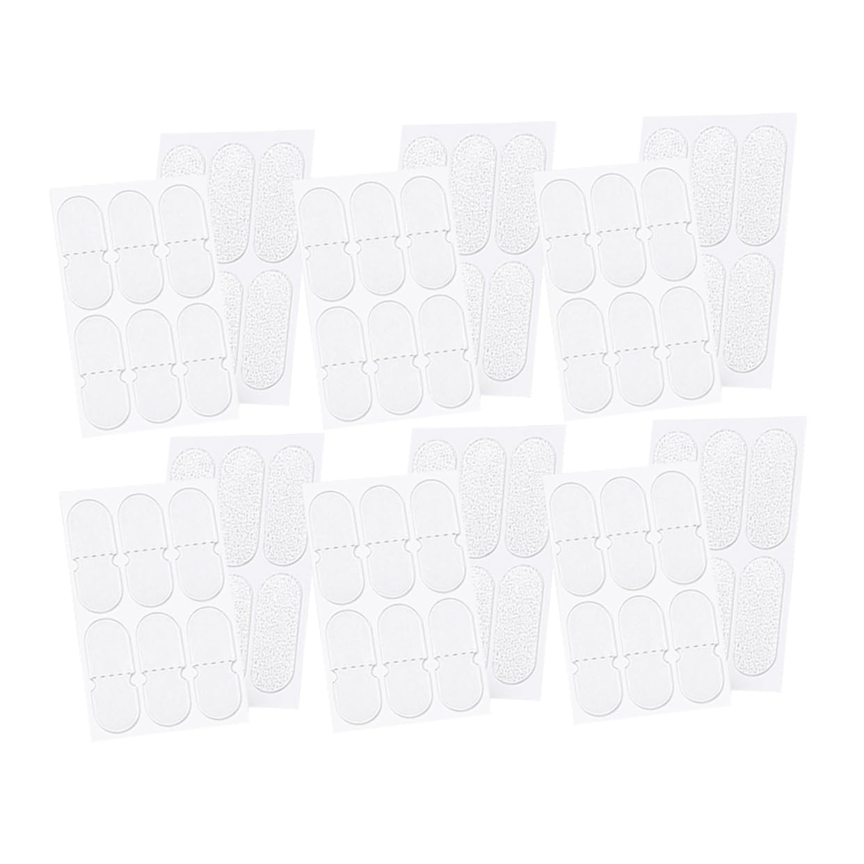 FRCOLOR 20 Sheets Ear Supports Sticker Vertical Ear Tape Vertical Ear Patch Cosmetic Ear Tape Earlobe Support Patches for Earrings Women Ear Tape Stereotypes TPU Orthotics Men and Women