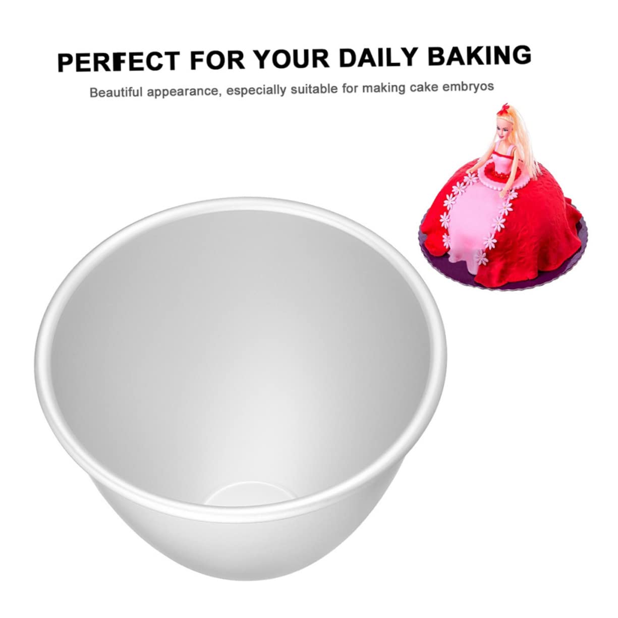 TOPBATHY 6pezzi Per Per Cheesecake Molds Creativi Per Utensili Per Pasticcerie e Te Design Antiadente