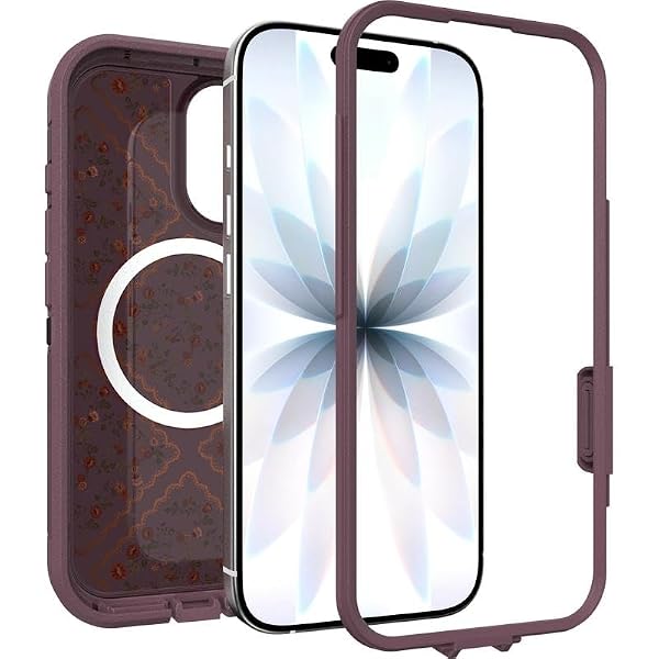 OtterBox iPhone 17 (Only) - Defender Series XT Case - Dusk Reverie (Purple) - Includes Holster Clip Kickstand - Snaps on MagSafe - Tough - Rugged & Durable by OtterBox - Used condition - Image 6