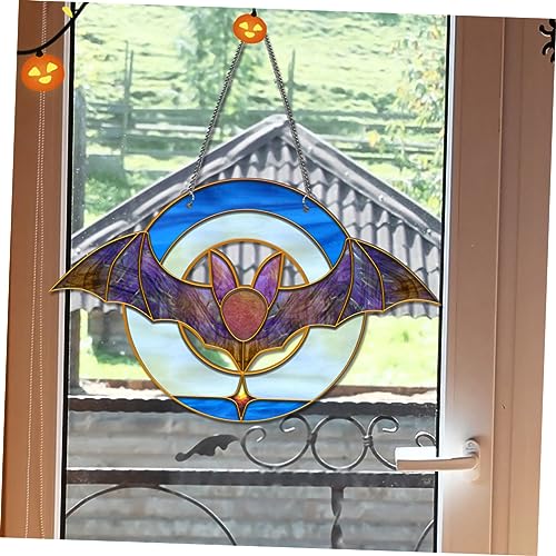 Suspension chauve-souris en acrylique pour déco Halloween - 3