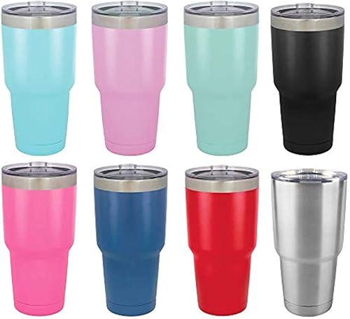 Miniatura 7 de SHE LEAVES A LITTLE SPARKLE WHEREVER SHE GOES Vaso rosa de 30 onzas con popote y tapa superior deslizante  Taza de viaje de acero inoxidable