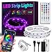 Produktbild LED Strip Beleuchtung15M LEDStreifen Sync mit MusikAPP-Steuerung und Fernbedienung5050 RGBfür TV,Party, Schlafzimmer, Raum, Küche, Weihnachten Deko [Energieklasse A+] (15M)