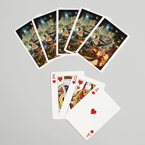 Naipes Gnomes in the City, 52 cartas Poker miniatura 7