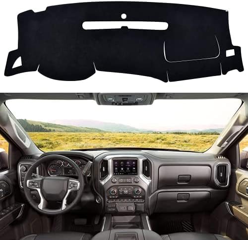 SPEEDWOW Dashboard Dash Board Cover Mat Carpet Compatible with 1999-2006 Chevrolet Silverado Avalanche Tahoe Suburban GMC Pickup Yukon