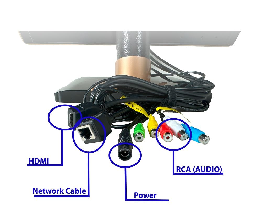 Acesonic KOD-6880 8TB Single Hard Drive Multimedia Karaoke Player Android Jukebox System Built-in 22 Inch Touch Screen with 80,000 Songs