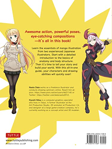 Drawing Manga: Tell Exciting Stories with Amazing Characters and Skillful Compositions (with Over 1,