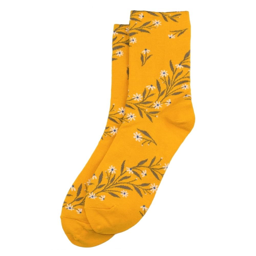 JOE COOL Socks cotton & spandex garland yellow