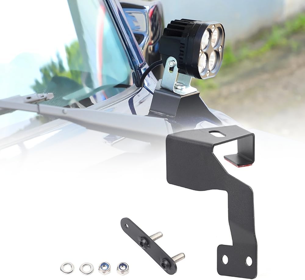 Light Mount Bracket A-Pillar LED Work Lamp Mounting Brackets Holder for Suzuki Jimny 2019 2020 2021 2022 2023 2024 Exterior Accessories (Right Size)