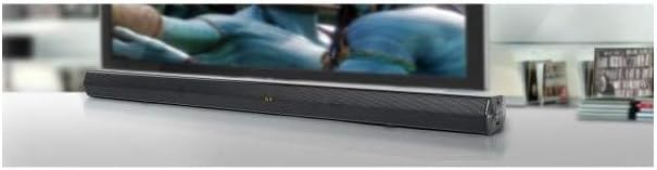 Traseira view of Muse M-1600 SBT Soundbar showing input ports