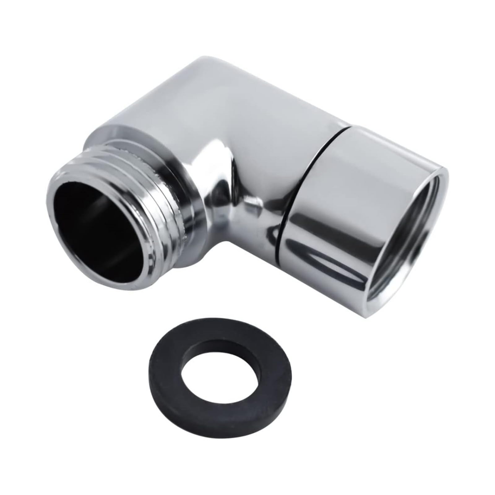 1Pc Heat Resistant Hand Shower Head Connector Right Angle Arm Adapter Bathtubs Elbow Coupling for Bath Accessories