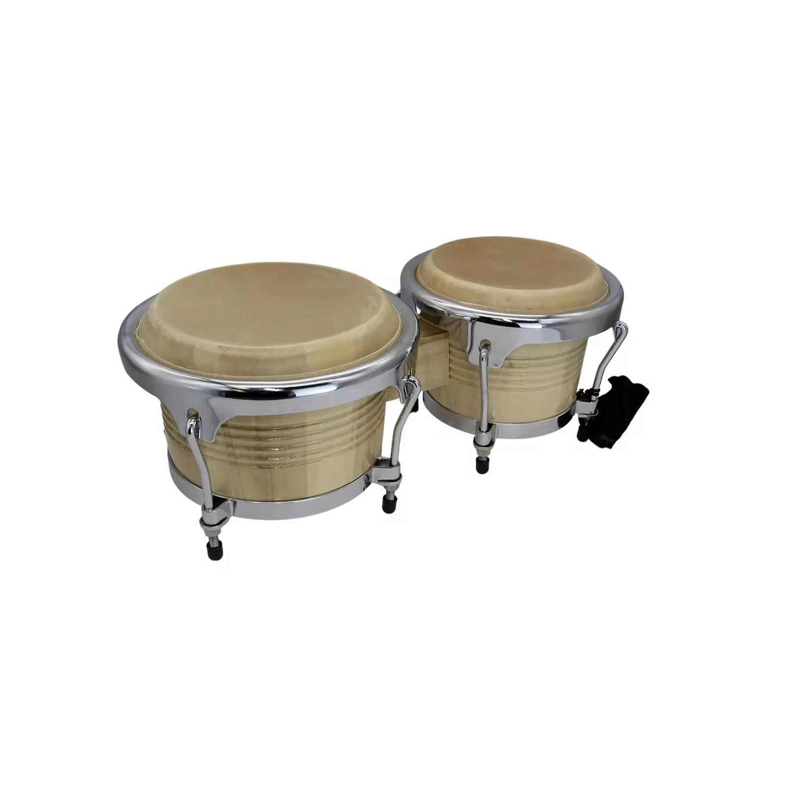 Bongos Ensemble d'instruments de Percussion en bois tambours Bongo professionnels 7,5 et 8, pouces for adultes débutants