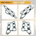 MOTOALL 12673300 Engine Lower Intake Manifold Gasket Fit for Chevrolet Traverse for GMC Acadia 2010-2017 for Buick Enclave XTS 09-16 Replaces 12590958 MS19966