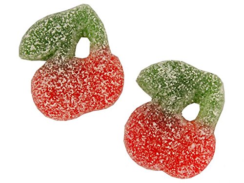 Gustaf's Sour Sanded Twin Cherries (2.2Lb(1kg))
