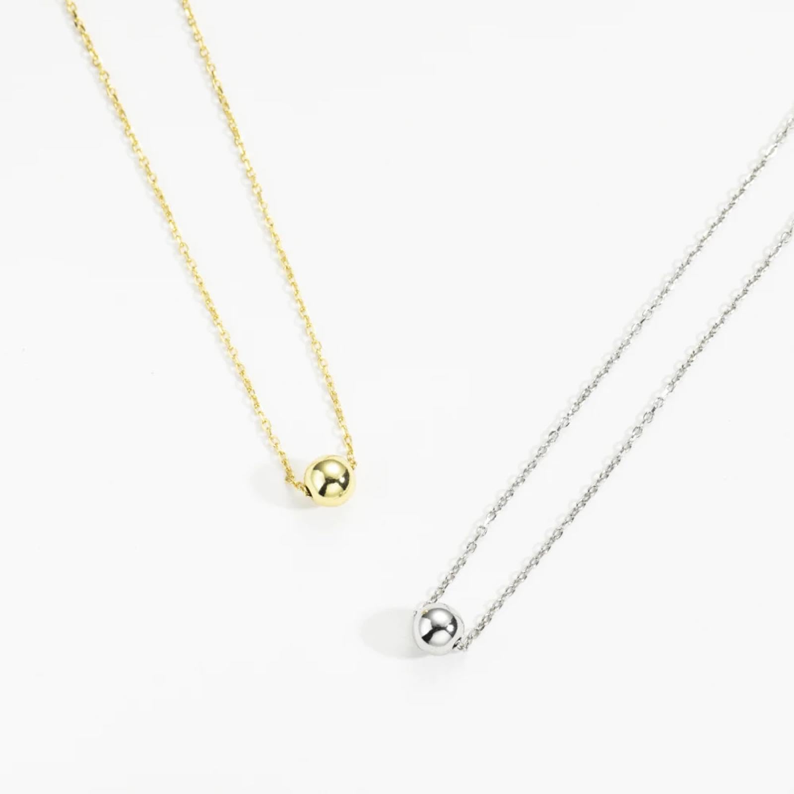 SiVaji Necklace Halskette Ketten Schmuck Herren Frauen Anhänger Necklaceschlichte Perlen Anhänger Lange Kette Halskette