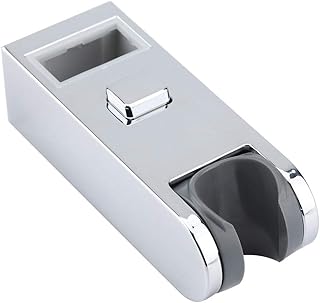 Shower Head Holders, Adjustable Replacement Hand Shower Rail Head Slider Clamp Holder Bracket 30*15, ABS Chrome-Plated
