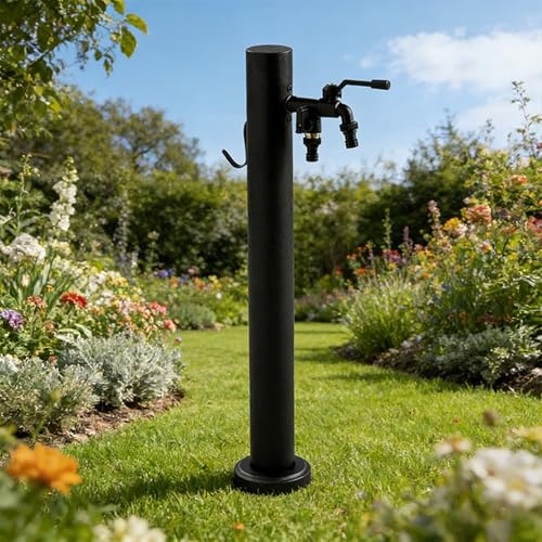 Colonne d'eau de jardin pour l'irrigation extérieure et le nettoyage de la pelouse