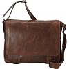FRYE Men's Logan Messenger Bag, Cognac, One Size