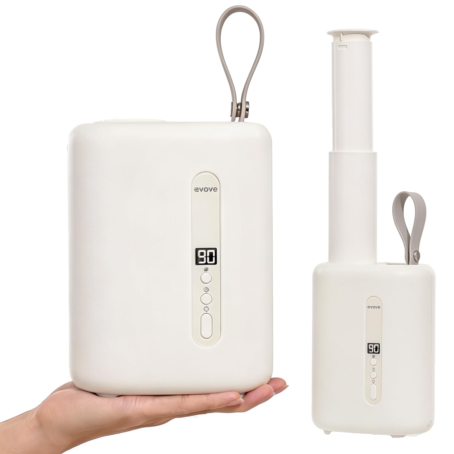 Amazon.co.jp: 【1秒伸縮·最高70℃】evove 布団乾燥機 iHeat Core 1秒