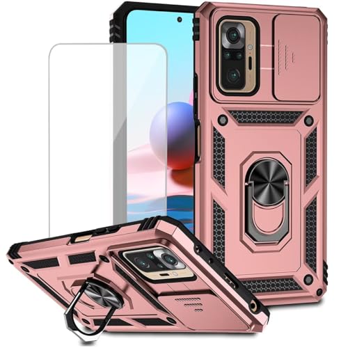Coque Redmi Note 10 Pro antichoc aimantée support voiture et écran verre