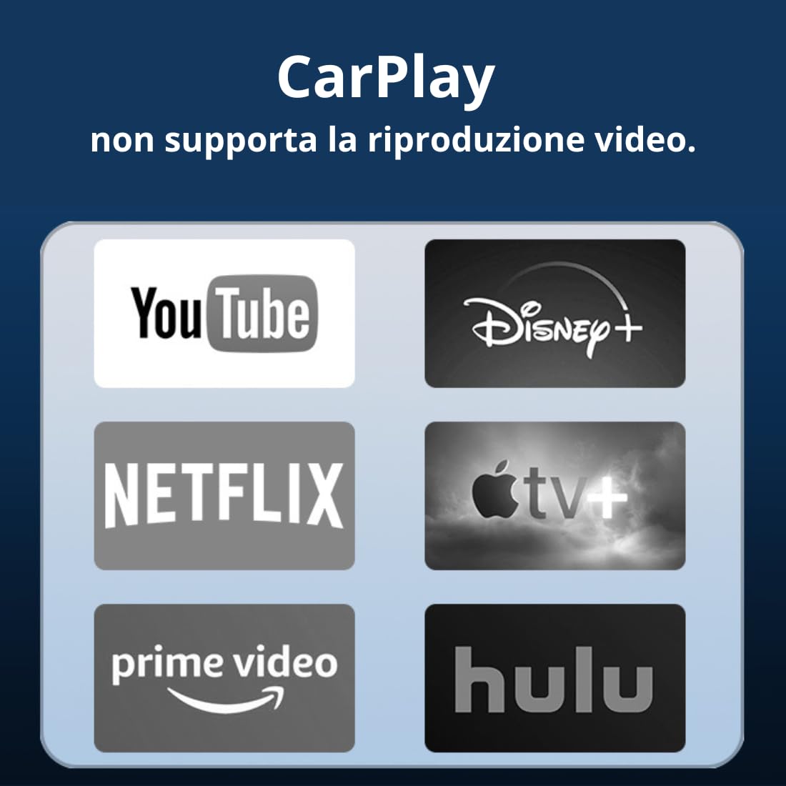 MINI Adattatore CarPlay Wireless per iPhone 2026, Connessione Bluetooth 5.3 Stabile, Wi-Fi 6 Dual Band ad Alta Velocità, USB-A/USB-C, Compatibile iOS 10+