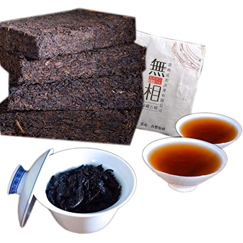 Chinese Pu'er tea 250g�i0.55LB�j�v�[�A������������g���������������t����Ripe Puer tea Black tea Yunnan Collecting ancient tea brick Pu'er Tea Cooked t