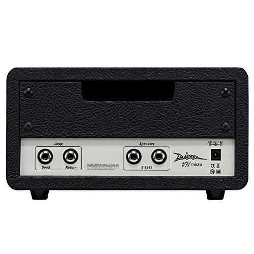 Diezel Vh-Micro Compact 30-Watt Guitar Amp Head W/Cable & Cloth #TOP3