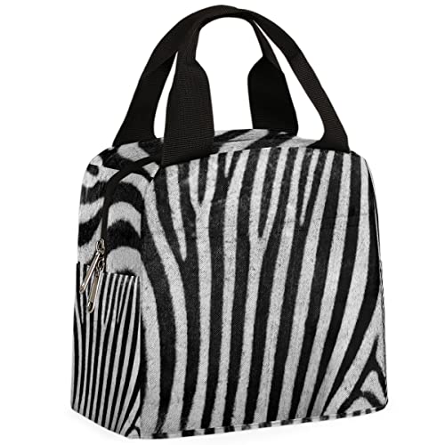 Abstract Animal Skin Insulated Lunch Bag Women Reusable Lunch Tote Bag For Men Adult Leakproof Cooler Lunch Box For Work Office Picnic Travel #TOP7