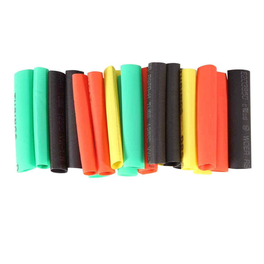140Pcs Cavo Elettrico Per Auto Tubo Termorestringente Tubo Per Manicotto Avvolgente Assortiti 5 Formati Poliolefina Nuova Unità Elettrica Parte Predefinita - Foto 7